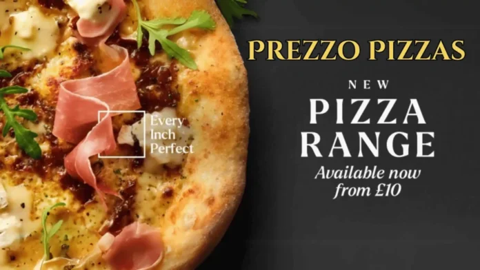Prezzo Menu With Prices For Everyday Dining
